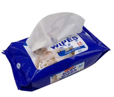 China Factory Price Non-Woven Non Irritating Thick Wet Baby Wet Tissue for sale