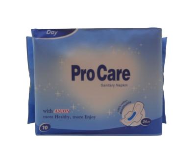 China Super high absorbency scented anion sanitary napkins anion sanitary pads for sale