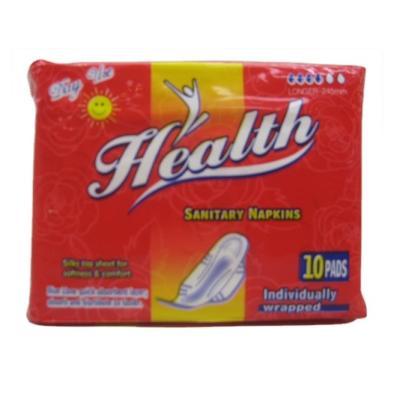 China 2022 OEM High Absorbent Cotton Lady Sanitary Napkin for sale