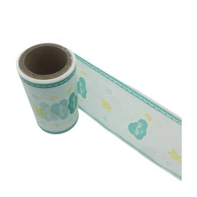 China Raw Material PE Film For Baby Diapers Napkin Raw Material OEM Polyester Moisture Proof for sale