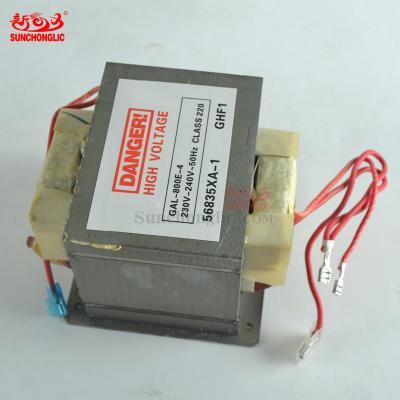 China Household Sunchonglic microwave oven transformer large volume microwave oven high voltage transformer microwave oven transformer 800w for sale