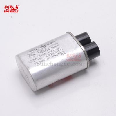 China Household Sunchonglic Microwave Oven Capacitor Wiring Microwave Oven Capacitor Discharge 2100v 0.95uf Capacitors for sale