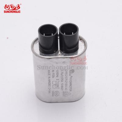 China Household Sunchonglic Microwave Oven Capacitor Use 0.76uf Safely Discharge Microwave Oven Capacitor Price of Microwave Oven Capacitor for sale