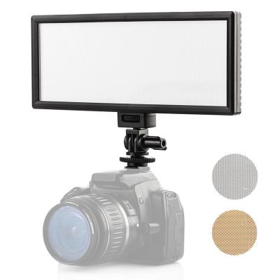 China High quality ultra thin light weight CRI95 5600K/3300K video studio camera LED panel light for photography for sale