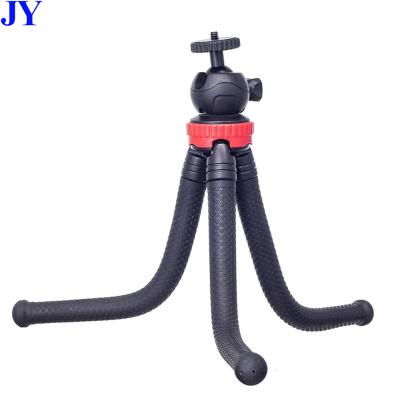 China JingYing Price 360 ​​Octopus Flexible Tripod Digital Camera Small Mini Cheap Ball Head Mobile Phone For Camera Phone for sale