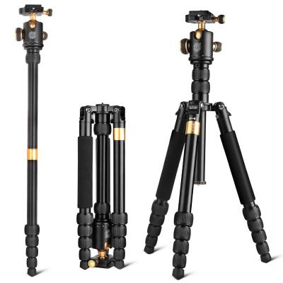 China China supplier professional portable dslr Q668 aluminum lightweight camera tripod from China supplier for camera for sale