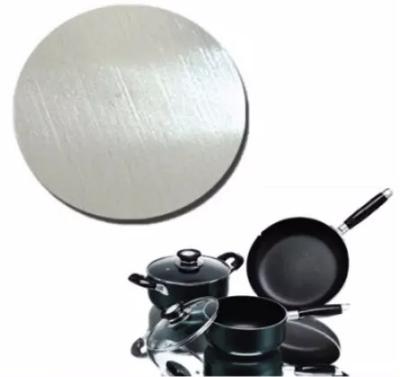 China Decoration and manufacturing kitchen use raw material anodized aluminum sheet 3000 series circle wafer discs for non-stick pot pan cover aluminio for sale