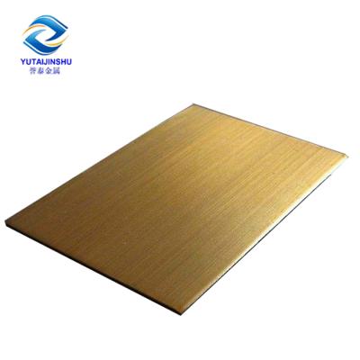 China Construction H65 Brass Sheet for sale