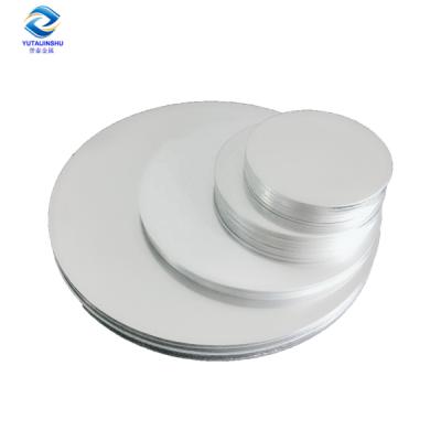 China Decoration And Raw Material Manufacturing Aluminum Foil Wraps Wafers Discs For Cookware Kitchen Use Appliance Nhom Obleas de aluminio for sale