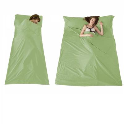 China Envelope Type 100% Cotton Travel / Hotel Sleeping Bag Business Lightweight Portable Camping Sleeping Bag for sale