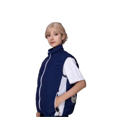 China Regular Length Quick-Drying Polyester Fabric Fan-Cooling Vest for Hot Environments for sale