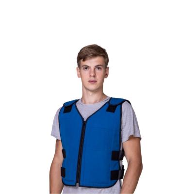 China Summer Outdoor Workers Cooling Vest with Direct Supply and 100% Polyester Fabric Type for sale