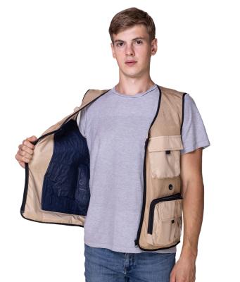 China 2023 Summer Cooling Ice Vest For Outdoor Working Using TPU Wear-resistant mesh Fabric for sale