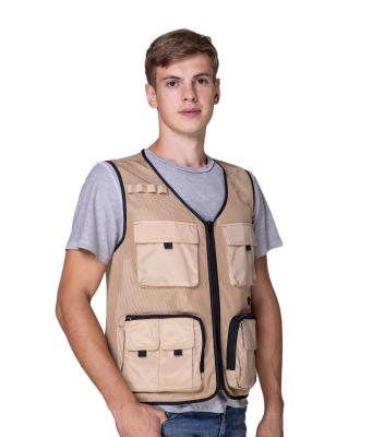 China Insert Cooling Ice Pack Outdoor Photography Water Cycle Cooling Vest with V-neck Collar for sale