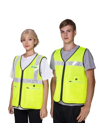 China Smart Casual Style Outdoor Duty Summer Water Cycle Cooling Vest Safety Reflective Vest for sale