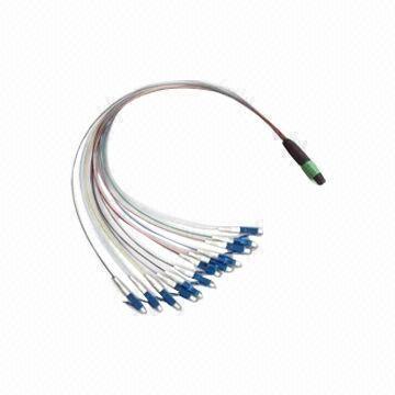 China Network SM / MM MPO Patch Cord , LC LC Fiber Patch Cord Fiber Optic for sale