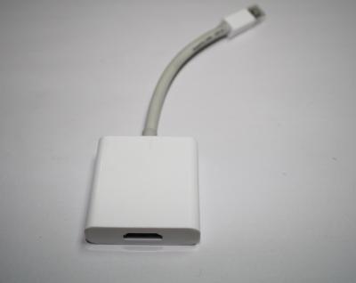 Κίνα Λευκό μίνι αρσενικό Displayport στο θηλυκό καλώδιο HDMI προς πώληση