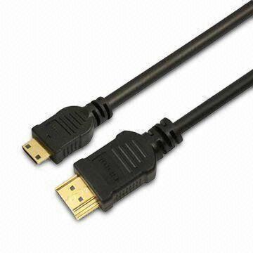 China Cabos de alta velocidade chapeados ouro de HDMI à venda