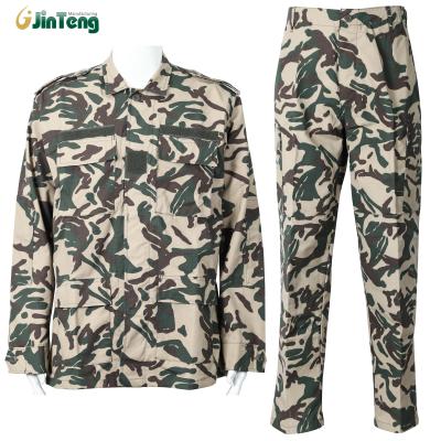 China T/C 65/35 Africa BDU Breathable Military Woodland Camouflage Tactical Uniform for sale