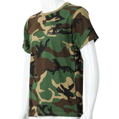 China cp anti-shrink unisex camouflage t-shirt multicam military tactical t-shirt for sale