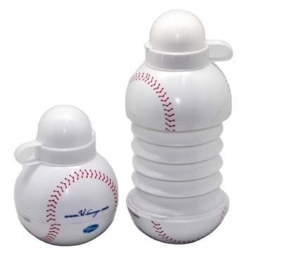 China Sustainable Safeshine 400ml Perfect Quality Colorful Expendable Baseball Clear Eco-Friendly Water Bottle for sale