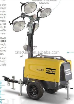 China Copco Atlas V4/V5+ V4/V5+ Mobile Lighting Tower Atlas Copco China - HiLight V4 V4/V5+ for sale