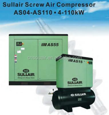 China AS04-110 Sullair Series Lubricated Stationary Screw Air Compressor for sale