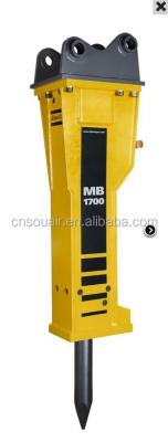 China Steel Atlas Copco MB Hydraulic Breakers For MB1700 19 Weight Haulers Up To 32 T for sale