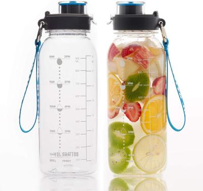 China High Quality BPA Leak Proof 32OZ Viable Free Sports Water Bottle Tour Increasing Portable Drink Bottles for sale