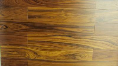 China Yellow Padauk Engineered Flooring Nature color for sale