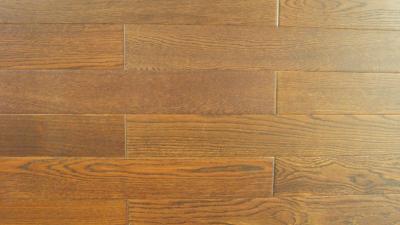 China Oak Engineered Flooring Dark Teak color for sale