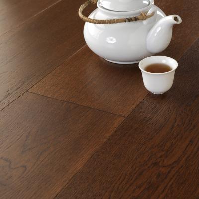 China Oak Engineered Flooring ,brushed, UV lacquer for sale