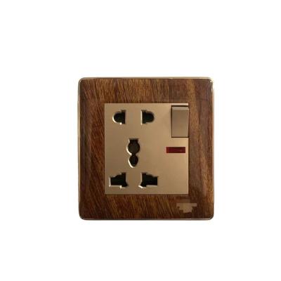 China Good quality SQM hotel apartment villa wall USB switch low price European English-French Saudi residential/general-purpose socket for sale