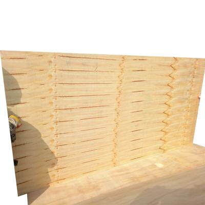 China 4*8 pine Veneer Plywood Sheet CDX exterior plywood Double Sided Decoration for sale