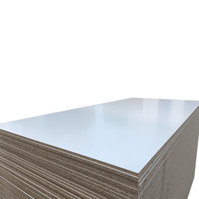 China 18mm melamine particle board/chipboard with pvc edge banding for sale