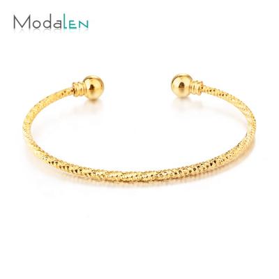 China Custom Made High Quality Gold Filled Bracelet Jewelry Woman Religious Stainless Steel Ladies Bracelet from Modalen for sale