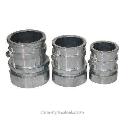 China Steel Non-Wire Flexible Connector / Couping For Flexible Conduit for sale