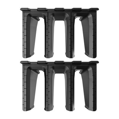 China Tactical ABS Wall Mount Gun Magazine Storage Rack For AR15 Rifle, Gun Wall Mount Mag Holder Display Safe Storage for sale