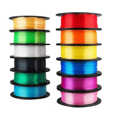 China 3D Printer Filament 1KG High Quality Clear Manufacture 1.75MM Fluorescence PLA-L 2.2 Pounds Spool PLA 3D Printing Silk Material for sale