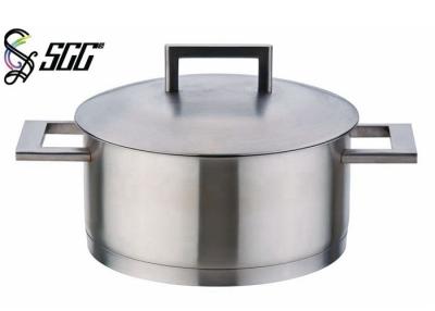 China 18 /10 Roestvrije Seel die Cookware in drievoud Cookware voor Inductie het Koken gieten Te koop