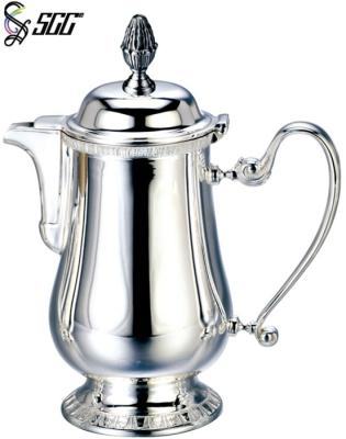 China Stainless Steel Milk Pot Afternoon Tea Tableware With European Design for sale