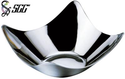 China Universal Mirror Polished Stainless Steel Buffet Bowl Small Size Square for sale