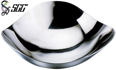 China L195xH65 mm Triangle Stainless Steel Buffet Bowl For Contain foods for sale