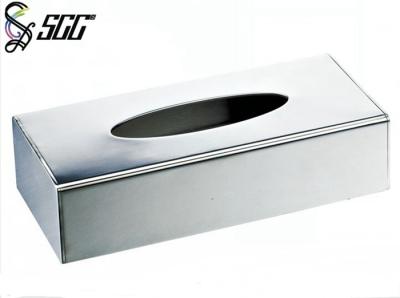 China Caja rectangular pulida espejo del tejido del acero inoxidable para el hotel en venta