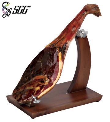 China Vajilla de madera del acero inoxidable del soporte de exhibición del jamón para abastecer/buffet en venta