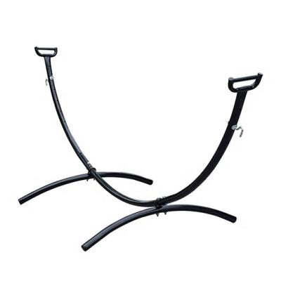 China Hot Sale Modern 8.3 Feet Space Saving Portable Hammock Stand Steel Hammock Stand With Hooks for sale