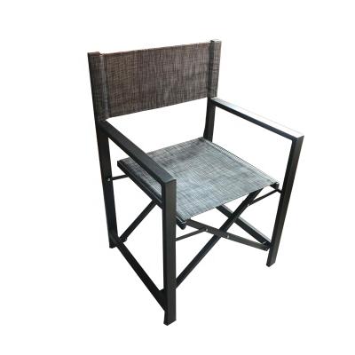 China Modern Aluminum Portable Folding Director Chair for sale