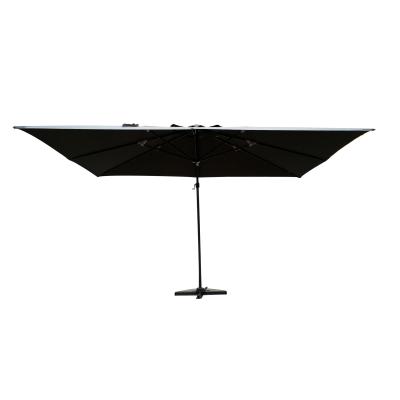 China Modern 3X4M Square Deluxe Patio Roma Parasol Umbrella for sale