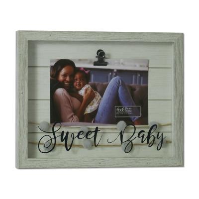 China OEM Baby 8x10 Picture Frame Wedding Bouquets Medal Reward Memory Table Wholesale Printed Soft Shadow Box For Table Top Made In PS Frame for sale