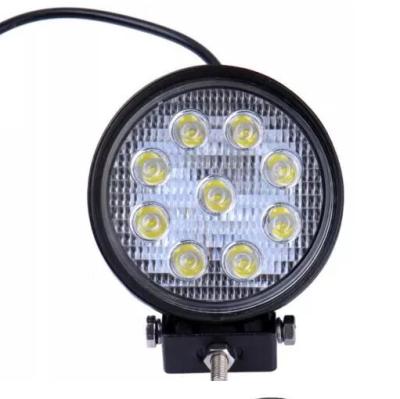 China TACPRO IP67 SUV Spot Flood Lamp 9 Pieces 4x4 Truck 27W Led Work Light 27W for sale